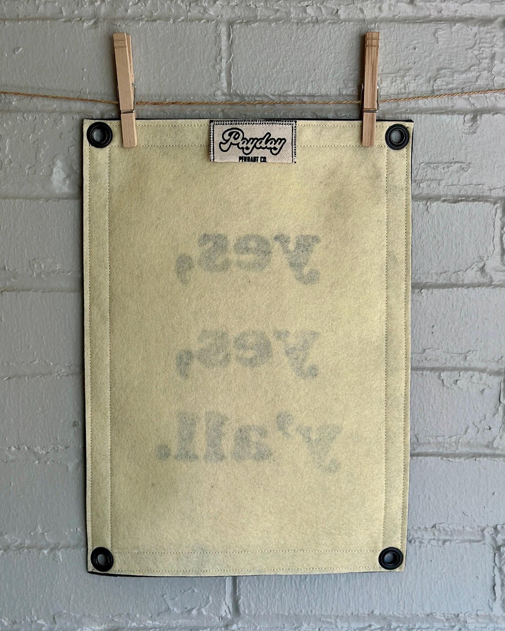 Yes Yes Y’all | Felt Wall Banner | Hip Hop Art | A Tribe Called Quest Inspired Decor